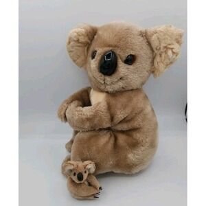 Vintage 1981 Fun Farm Koala Bear Plushie Wrap Arms And Clip On Koala 80s Retro